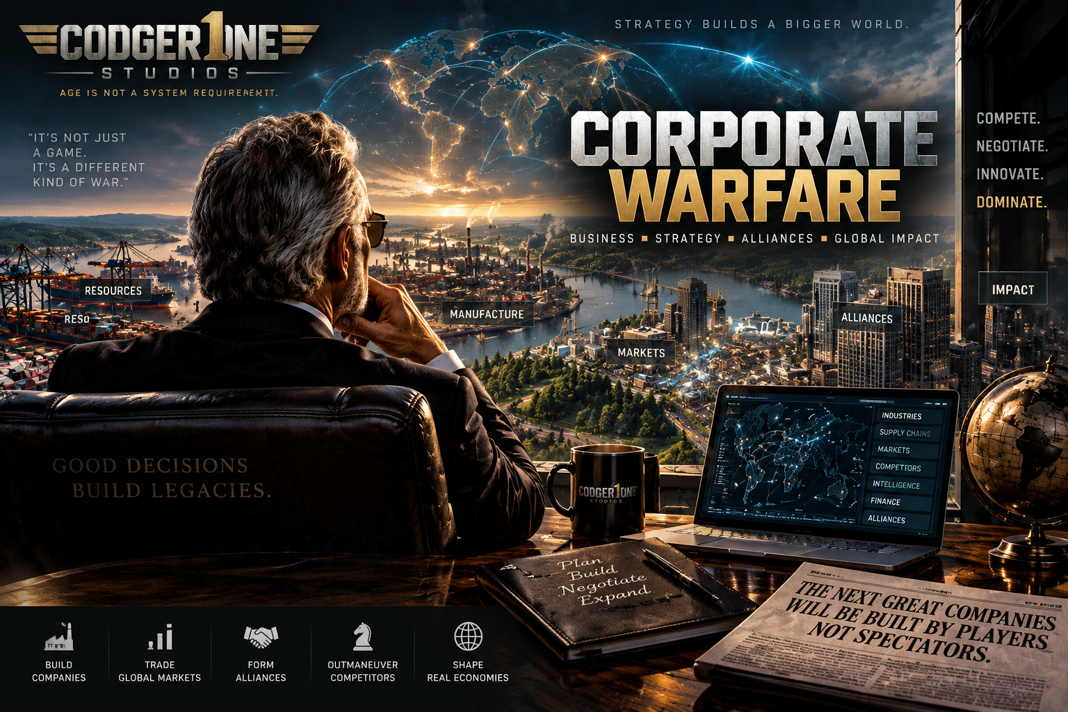 Corporate Warfare — Codger One Studios